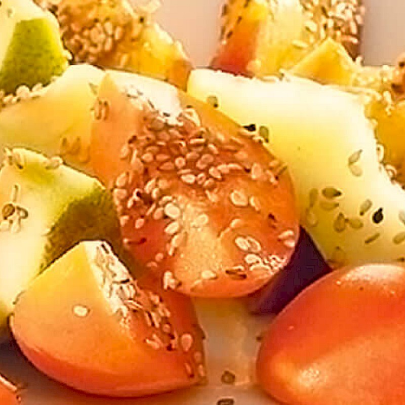 Fruits au sésame