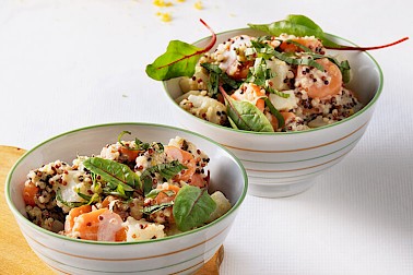 Salade de légumes aux pommes de terre