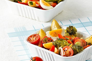 Rouleaux de salade farcis aux lentilles