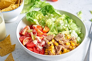 Salade de légumes aux pommes de terre