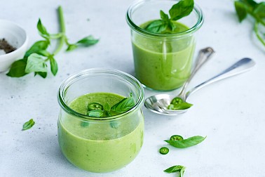 Gaspacho de légumes aux fruits