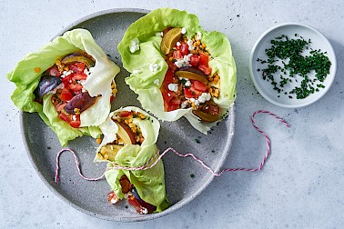 Salade de chou chinois aux fruits frais